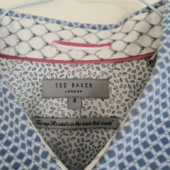Ted Baker Short sleeve mens shirt - Picture 2 of 2